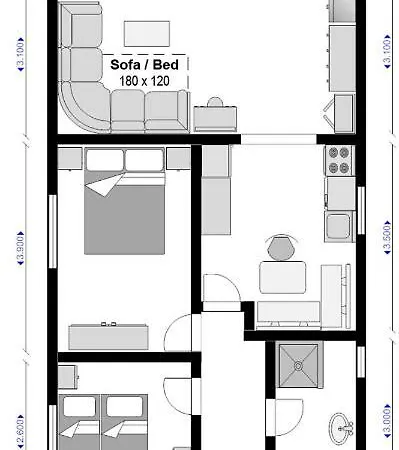 Apartman Maslincica Appartement